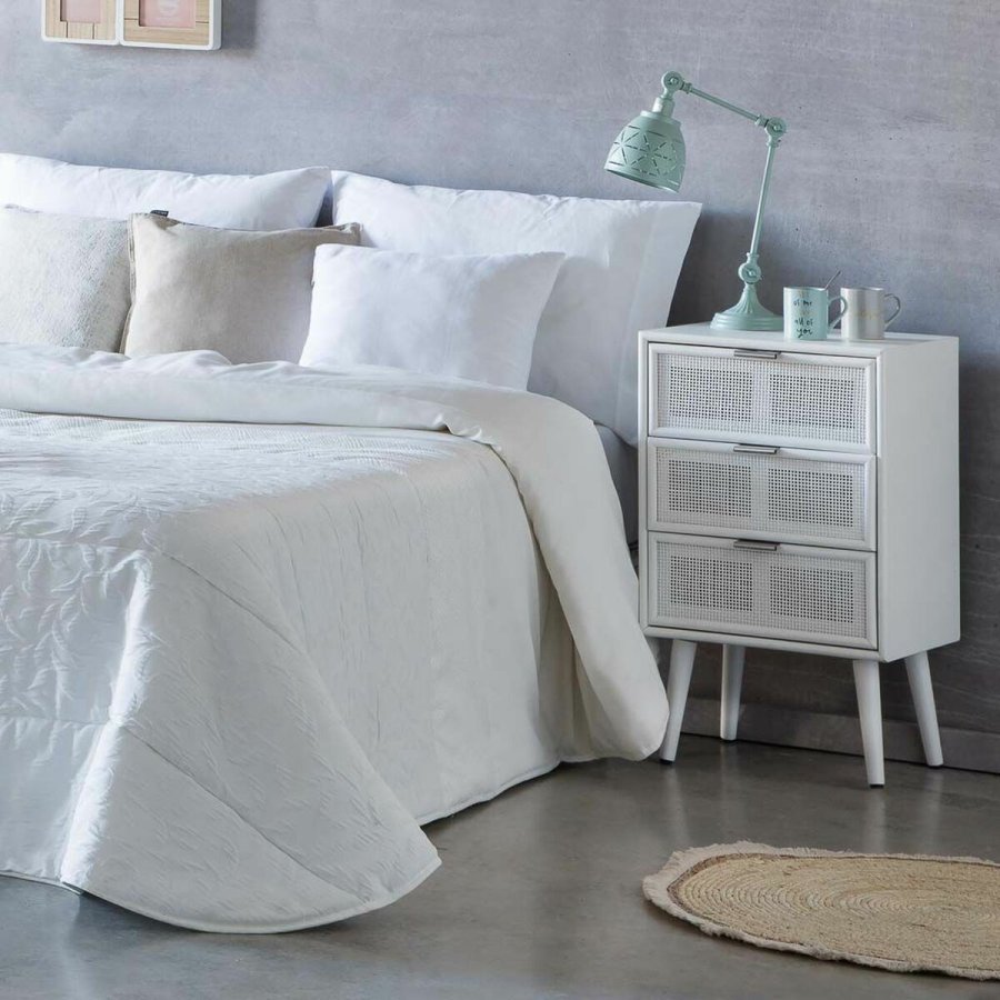 Natbord Alexandra House Living Hvid 36 x 71 x 42 cm #11