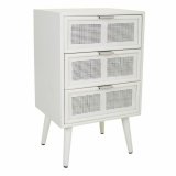 Natbord Alexandra House Living Hvid 36 x 71 x 42 cm #1