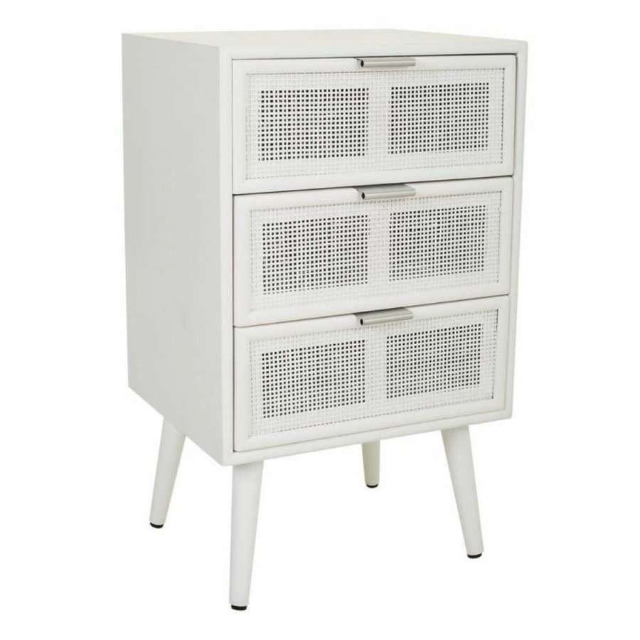 Natbord Alexandra House Living Hvid 36 x 71 x 42 cm #1