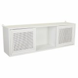 Hylder Alexandra House Living Slvfarvet Bambus Tr MDF 17 x 26 x 81 cm #1