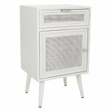 Natbord Alexandra House Living Hvid 36 x 71 x 42 cm #1