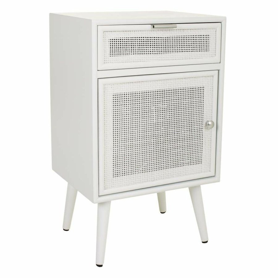 Natbord Alexandra House Living Hvid 36 x 71 x 42 cm #1