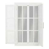 Vgspejl Alexandra House Living Slvfarvet Bambus Tr MDF 5 x 118 x 73 cm #6