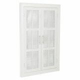 Vgspejl Alexandra House Living Slvfarvet Bambus Tr MDF 5 x 118 x 73 cm #16
