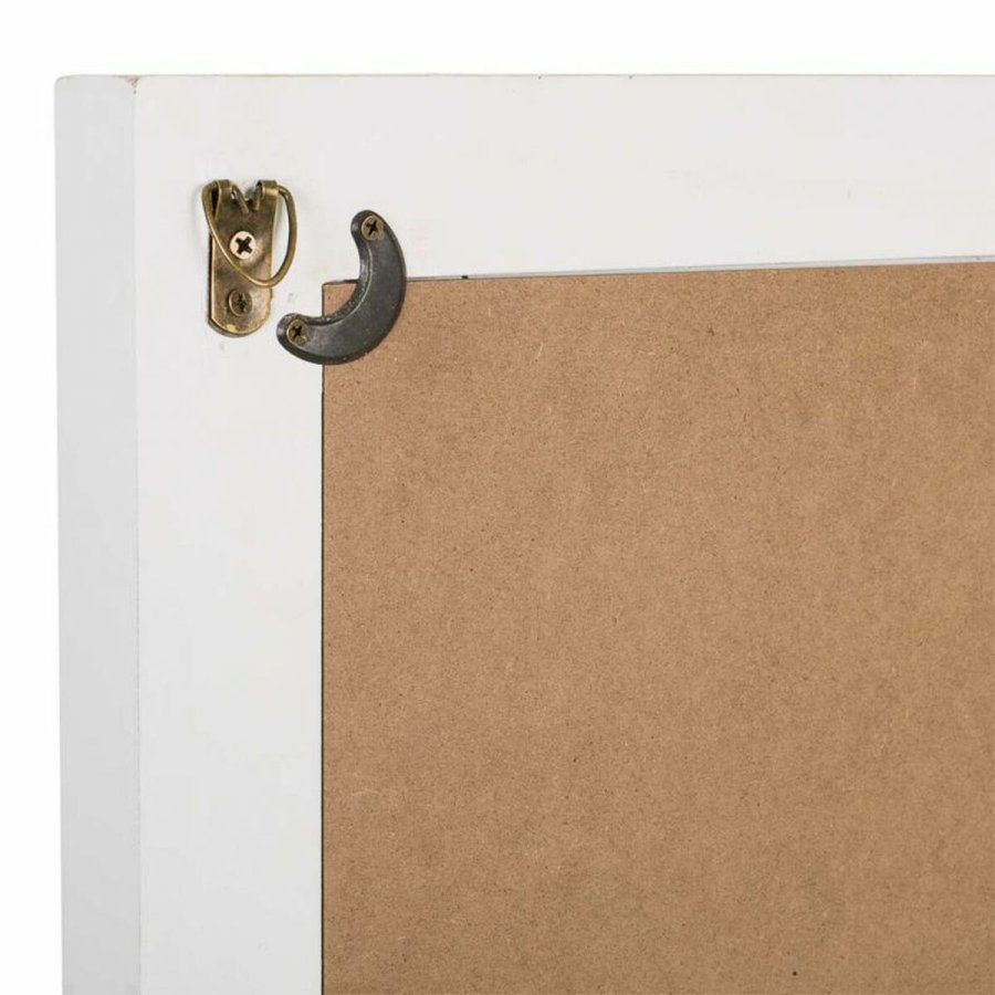 Vgspejl Alexandra House Living Slvfarvet Bambus Tr MDF 5 x 118 x 73 cm #31