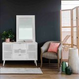 Vgspejl Alexandra House Living Slvfarvet 2 x 100 x 70 cm Rektangulr #11