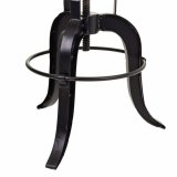 Taburet Alexandra House Living Brun Sort Jern Mangotr 48 x 54 x 48 cm #16