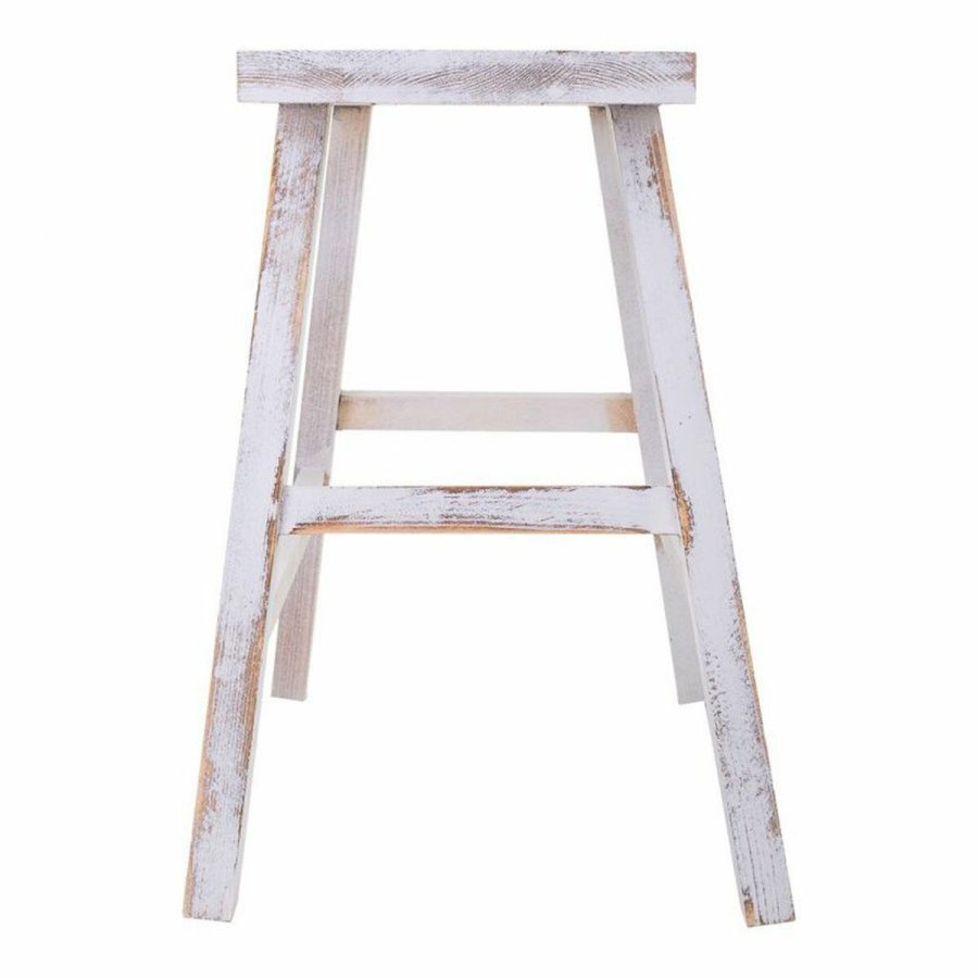 Stol Alexandra House Living Hvid Fyrretr 25 x 50 x 70 cm #21