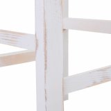 Taburet Alexandra House Living Hvid Fyrretr 25 x 50 x 35 cm #31