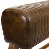 Stol Alexandra House Living Brun Natur Lder Mangotr 35 x 76 x 120 cm #21