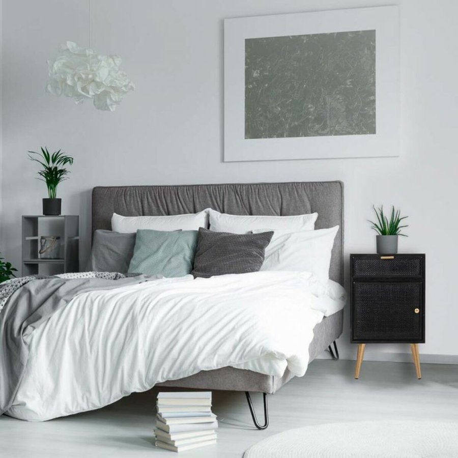 Natbord Alexandra House Living Sort Gylden #11