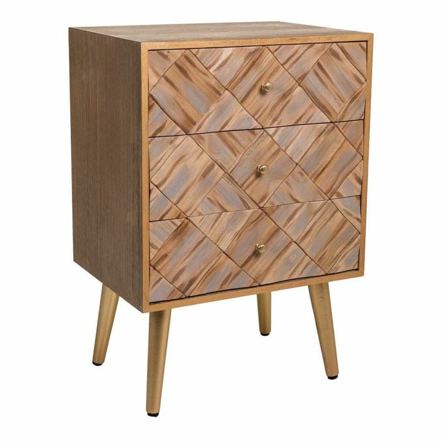 Natbord Alexandra House Living Brun 35 x 65 x 44 cm #1