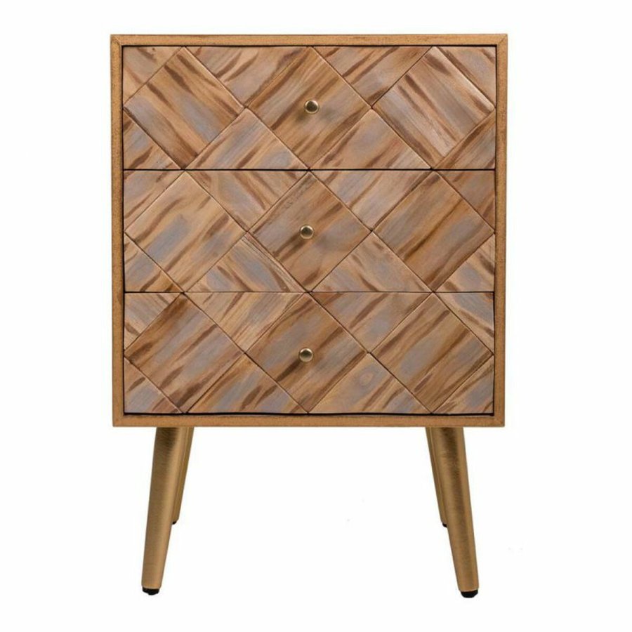 Natbord Alexandra House Living Brun 35 x 65 x 44 cm #6