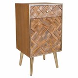 Natbord Alexandra House Living Brun 35 x 71 x 40 cm #1