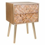 Natbord Alexandra House Living Brun 35 x 61 x 44 cm #1
