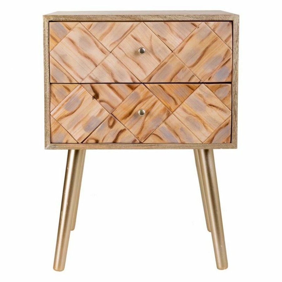 Natbord Alexandra House Living Brun 35 x 61 x 44 cm #11