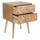 Natbord Alexandra House Living Brun 35 x 61 x 44 cm #16