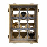 Flaskereol Alexandra House Living Natur Gran 32 x 43 x 33 cm 9 flasker Kasse #5
