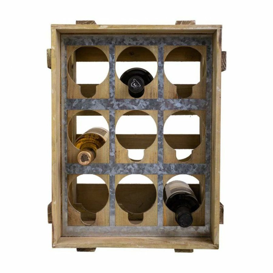 Flaskereol Alexandra House Living Natur Gran 32 x 43 x 33 cm 9 flasker Kasse #5