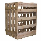 Flaskereol Alexandra House Living Natur Gran 32 x 55 x 41 cm 16 flasker Kasse #17