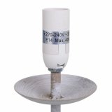 Vglampe Alexandra House Living Hvid Gr 220-240 V 19 x 18 x 32 cm #5