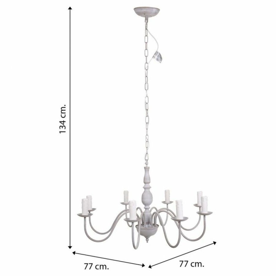 Loftslampe Alexandra House Living Hvid Gr #7