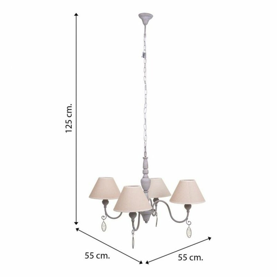 Loftslampe Alexandra House Living Hvid Gr #7