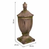 Vase Alexandra House Living Glasfiber Magnesium 29 x 50 x 29 cm #7