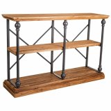 Hylder Alexandra House Living Brun Sort Gr Jern Gran 35 x 79 x 120 cm #1