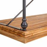 Sofabord Alexandra House Living Brun Sort Gr Jern Gran 60 x 50 x 121 cm #6