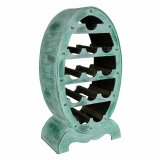 Flaskereol Alexandra House Living Grn Tr 27 x 85 x 46 cm 12 flasker #1