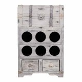 Flaskereol Alexandra House Living PVC Tr Metal 30 x 64 x 41 cm Kiste #9