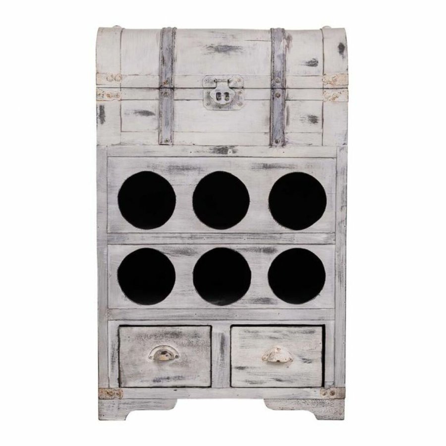Flaskereol Alexandra House Living PVC Tr Metal 30 x 64 x 41 cm Kiste #9