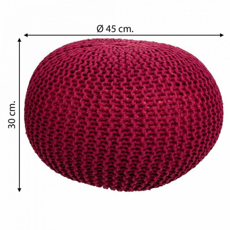 Puf Alexandra House Living Bourgogne polystyren 45 x 30 x 45 cm #21