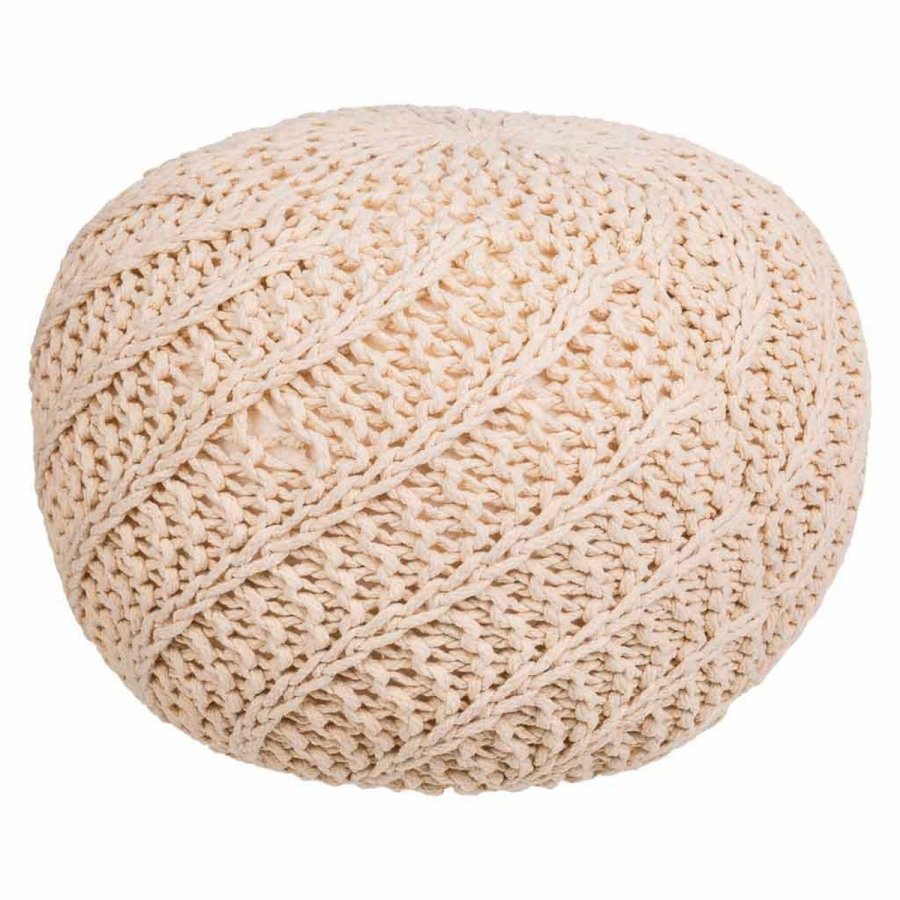 Puf Alexandra House Living Fldefarvet polystyren 45 x 30 x 45 cm #1