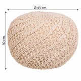 Puf Alexandra House Living Fldefarvet polystyren 45 x 30 x 45 cm #26