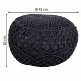 Puf Alexandra House Living Mrkegr polystyren 45 x 30 x 45 cm #21