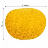 Puf Alexandra House Living Gul polystyren 45 x 30 x 45 cm #21