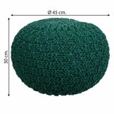 Puf Alexandra House Living Mrk grn polystyren 45 x 30 x 45 cm #21