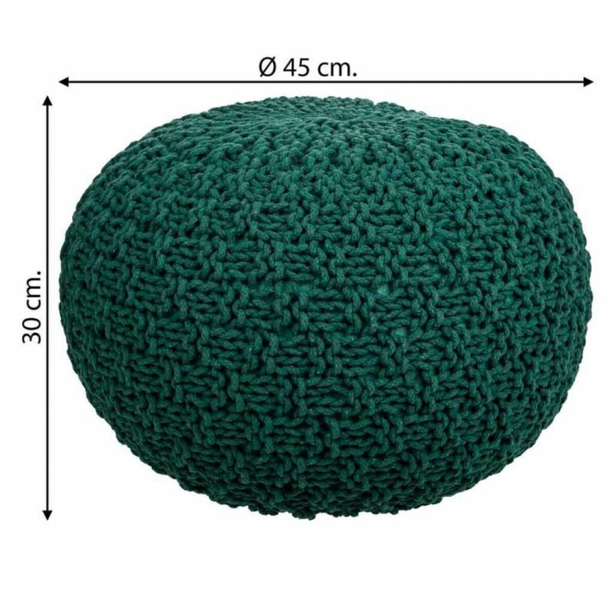 Puf Alexandra House Living Mrk grn polystyren 45 x 30 x 45 cm #21
