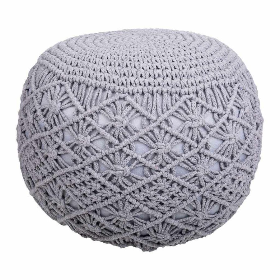 Puf Alexandra House Living Lysegr polystyren 45 x 40 x 45 cm #1