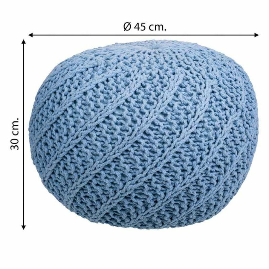 Puf Alexandra House Living Lysebl polystyren 45 x 30 x 45 cm #21