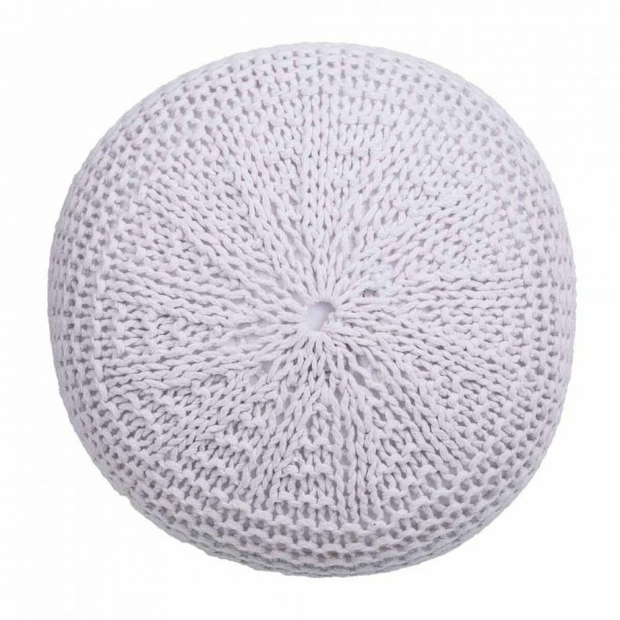 Puf Alexandra House Living Hvid polystyren 38 x 30 x 38 cm #16