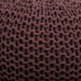 Puf Alexandra House Living Mrkebrun polystyren 40 x 30 x 40 cm #11
