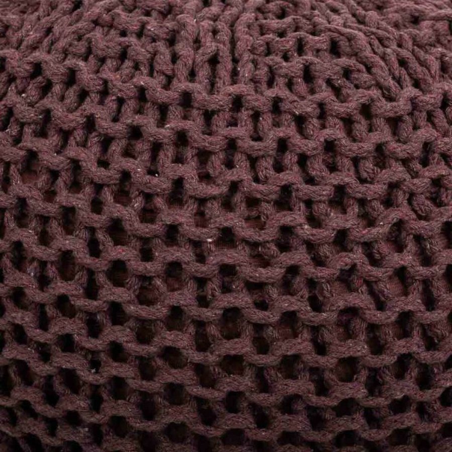 Puf Alexandra House Living Mrkebrun polystyren 40 x 30 x 40 cm #11