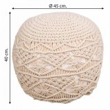 Puf Alexandra House Living Fldefarvet polystyren 45 x 40 x 45 cm #26