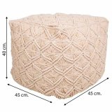 Puf Alexandra House Living Fldefarvet polystyren 45 x 40 x 45 cm #26