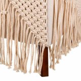 Taburet Alexandra House Living Fldefarvet Bambus Svamp Tr MDF 45 x 45 x 45 cm #26