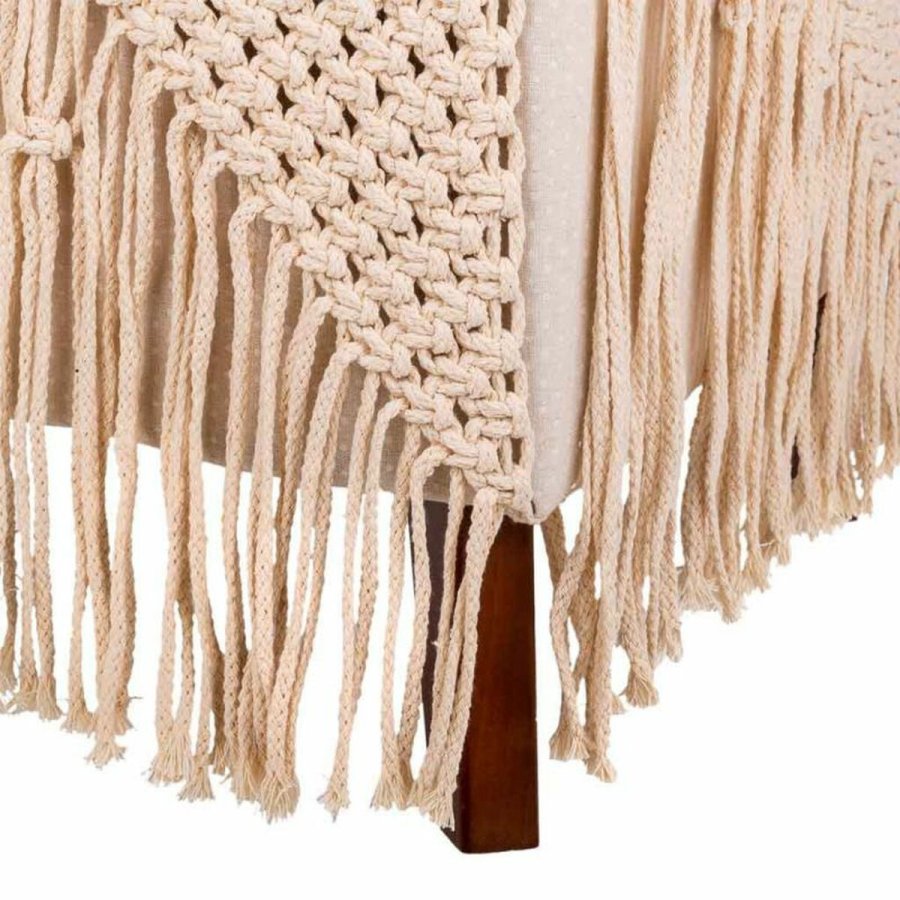 Taburet Alexandra House Living Fldefarvet Bambus Svamp Tr MDF 45 x 45 x 45 cm #26