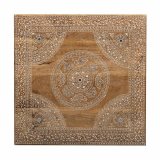 Sofabord Alexandra House Living Hvid Natur 45 x 17 x 45 cm #4